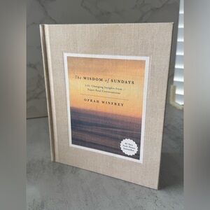 The Wisdom of Sundays Oprah Winfrey Hardcover Book Super Soul Conversations